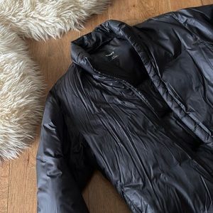 Theory  Jacket Medium Down High Neck Puffer Coat